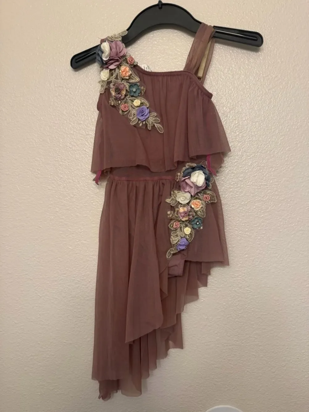 A Wish Come True Dusty lavender Dance costume dress 21788 SLIDE AWAY ISC child